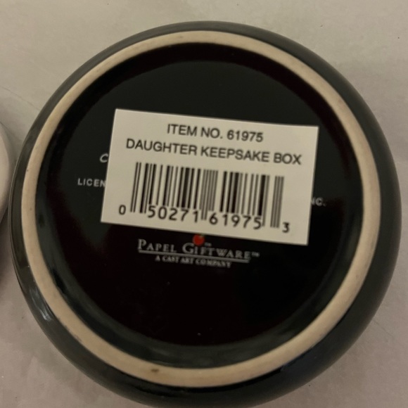 “Daughter” trinket box - Picture 3 of 4